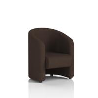 Lamport Armchair With Black feet In Synergy Fabric - Wed