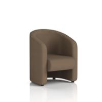 Lamport Armchair With Black feet In Sumi Fabric - Osaka
