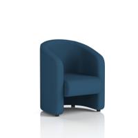 Lamport Armchair With Black feet In Sumi Fabric - Uto