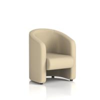 Lamport Armchair With Black feet In Sumi Fabric - Zen