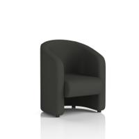 Lamport Armchair With Black feet In Yoredale Fabric - Leyburn