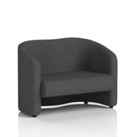 Lamport Sofa 2 Seater With Black Feet In X2 Fabric - Arithmetic
