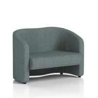 Lamport Sofa 2 Seater With Black Feet In Main Line Flax Fabric - Westminster