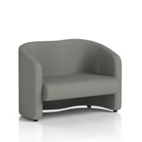 Lamport Sofa 2 Seater With Black Feet In Yoredale Fabric - Hardraw