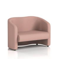 Lamport Sofa 2 Seater With Black Feet In Yoredale Fabric - Kidstone