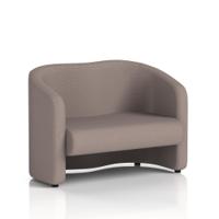Lamport Sofa 2 Seater With Black Feet In Yoredale Fabric - Settle