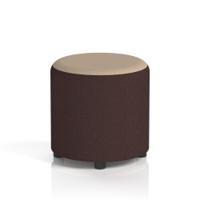 Harlestone Small Round Stool In Synergy Fabric - Wed Body Affix Top