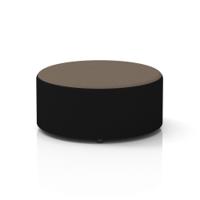 Harlestone Large Round Stool In X2 Fabric - Diameter Body Theory Top