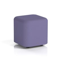 Harlestone Small Square Stool In Synergy Fabric - Order Body And Top