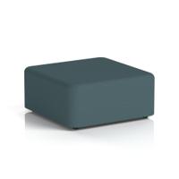 Harlestone Large Square Stool In X2 Fabric - Polygon Body And Top