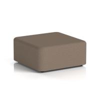 Harlestone Large Square Stool In X2 Fabric - Theory Body And Top