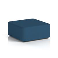 Harlestone Large Square Stool In Sumi Fabric - Uto Body And Top