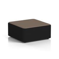 Harlestone Large Square Stool In X2 Fabric - Diameter Body Theory Top