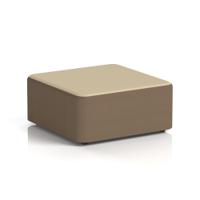 Harlestone Large Square Stool In Sumi Fabric - Osaka Body Zen Top