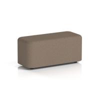 Harlestone Small Rectangular Stool In X2 Fabric - Theory Body And Top