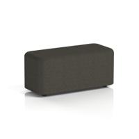 Harlestone Small Rectangular Stool In Main Line Flax Fabric - Temple Body And Top