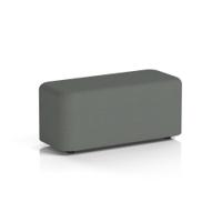 Harlestone Small Rectangular Stool In Sumi Fabric - Kobe Body And Top
