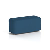 Harlestone Small Rectangular Stool In Sumi Fabric - Uto Body And Top