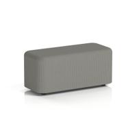 Harlestone Small Rectangular Stool In Yoredale Fabric - Hardraw Body And Top