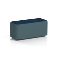 Harlestone Small Rectangular Stool In X2 Fabric - Polygon Body Calculus Top