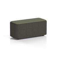 Harlestone Small Rectangular Stool In Main Line Flax Fabric - Temple Body Monument Top