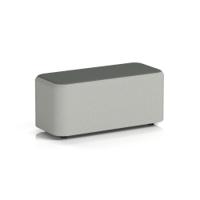 Harlestone Small Rectangular Stool In Sumi Fabric - Tokyo Body Kobe Top
