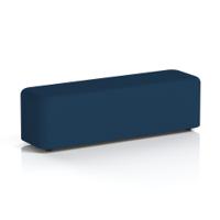 Harlestone Large Rectangular Stool In X2 Fabric - Calculus Body And Top