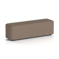 Harlestone Large Rectangular Stool In X2 Fabric - Theory Body And Top