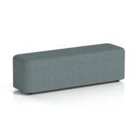 Harlestone Large Rectangular Stool In Main Line Flax Fabric - Westminster Body And Top