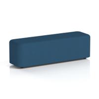 Harlestone Large Rectangular Stool In Sumi Fabric - Uto Body And Top