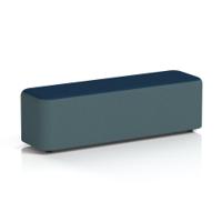 Harlestone Large Rectangular Stool In X2 Fabric - Polygon Body Calculus Top