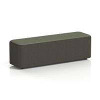 Harlestone Large Rectangular Stool In Main Line Flax Fabric - Temple Body Monument Top