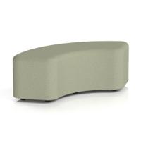 Harlestone 90 Degree Stool In Main Line Flax Fabric - Newbury Body And Top