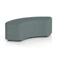 Harlestone 90 Degree Stool In Main Line Flax Fabric - Westminster Body And Top