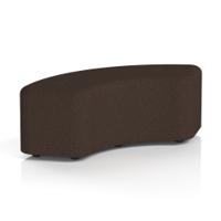 Harlestone 90 Degree Stool In Synergy Fabric - Wed Body And Top