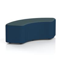 Harlestone 90 Degree Stool In X2 Fabric - Calculus Body Polygon Top