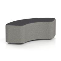 Harlestone 90 Degree Stool In X2 Fabric - Number Body Arithmetic Top