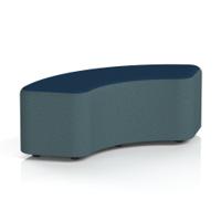Harlestone 90 Degree Stool In X2 Fabric - Polygon Body Calculus Top