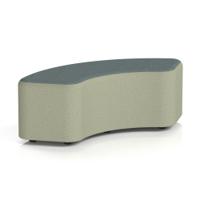 Harlestone 90 Degree Stool In Main Line Flax Fabric - Newbury Body Westminster Top