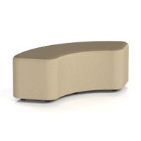 Harlestone 90 Degree Stool In Main Line Flax Fabric - Upminster Body Bank Top