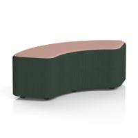 Harlestone 90 Degree Stool In Yoredale Fabric - Ingleton Body Kidstone Top