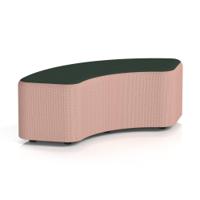 Harlestone 90 Degree Stool In Yoredale Fabric - Kidstone Body Ingleton Top