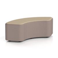 Harlestone 90 Degree Stool In Yoredale Fabric - Settle Body Gordale Top