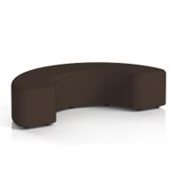 Harlestone 180 Degree Stool In Synergy Fabric - Wed Body And Top