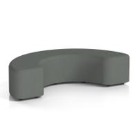 Harlestone 180 Degree Stool In Sumi Fabric - Kobe Body And Top