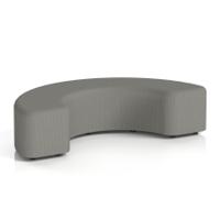 Harlestone 180 Degree Stool In Yoredale Fabric - Hardraw Body And Top