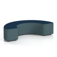 Harlestone 180 Degree Stool In X2 Fabric - Polygon Body Calculus Top