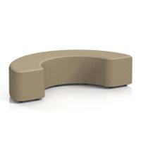 Harlestone 180 Degree Stool In Main Line Flax Fabric - Bank Body Upminster Top