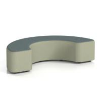 Harlestone 180 Degree Stool In Main Line Flax Fabric - Newbury Body Westminster Top