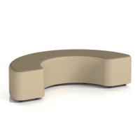 Harlestone 180 Degree Stool In Main Line Flax Fabric - Upminster Body Bank Top